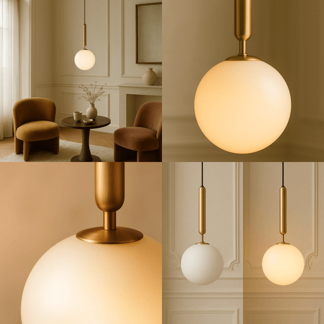 Ø 20 cm ⭥Câble ajustable jusqu’à 200 cm