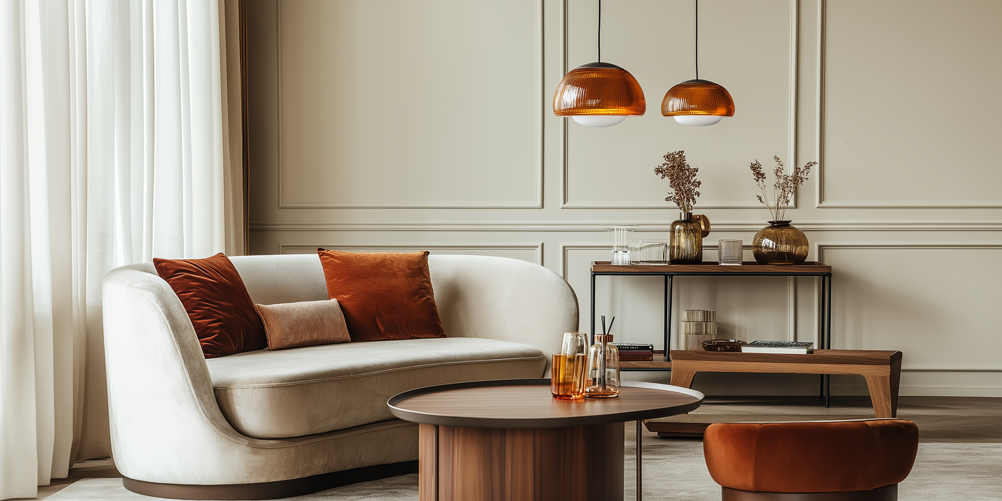 salon decoration retro arc & embers