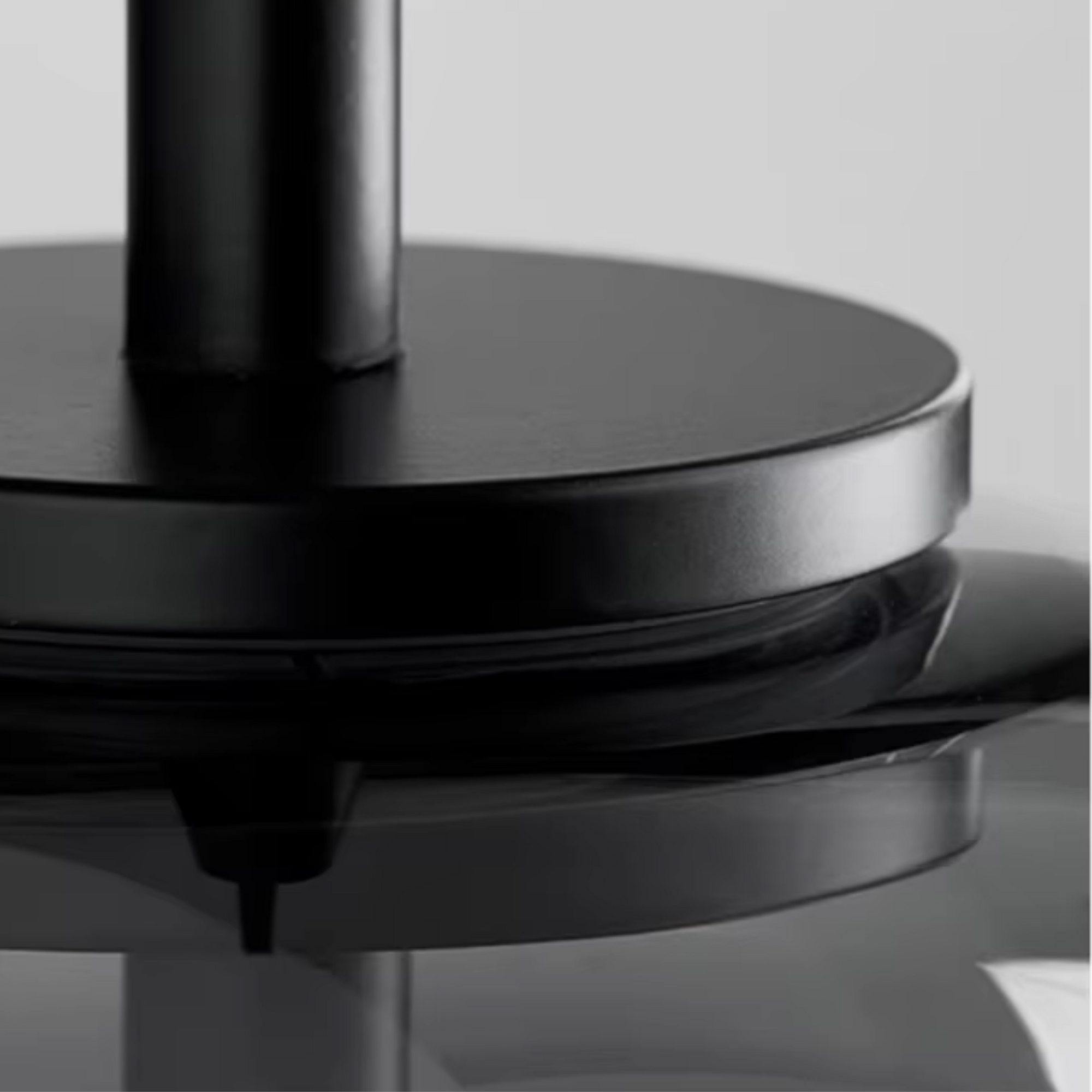 Suspension en verre fumé