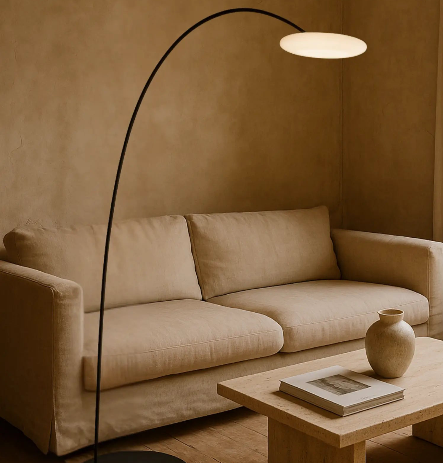 Arco nº 2. - Lámpara de pie de diseño