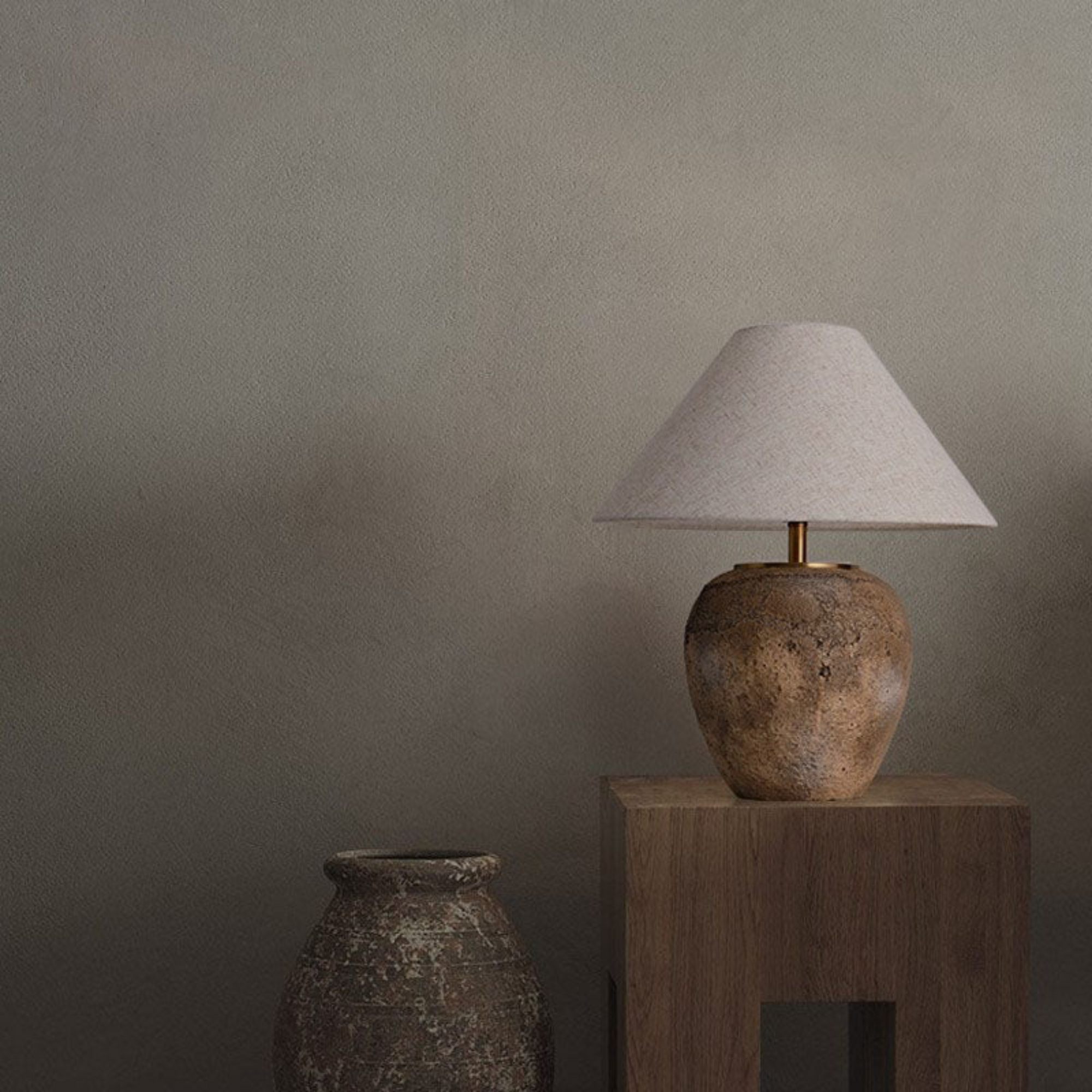 Nara – Lampe de Table en Céramique