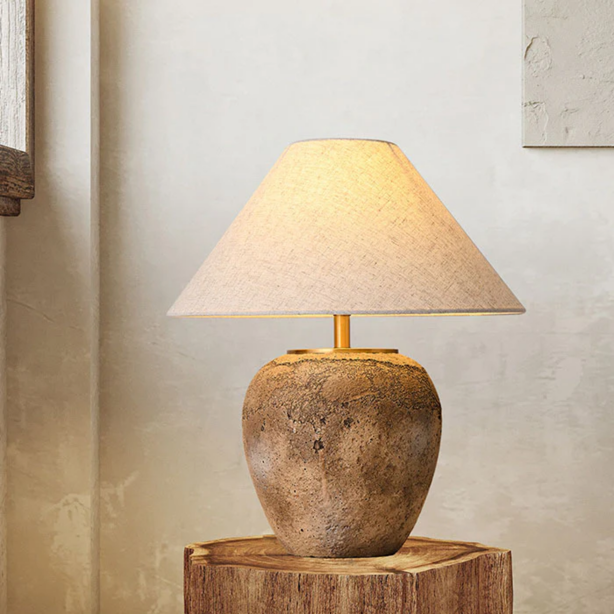 Nara – Lampe de Table en Céramique